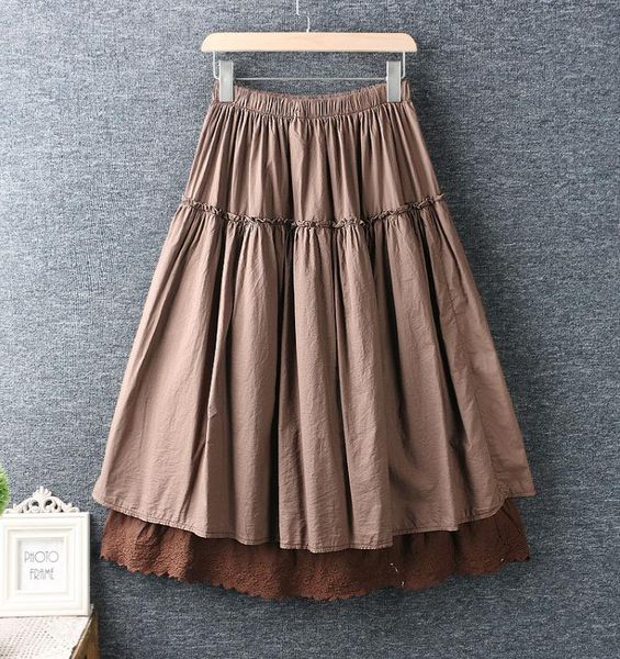 skirts spring style literature and art elastic waist cotton linen solid color loose skirt women's 3502, Black
skirts spring style literature and art elastic waist cotton linen solid color loose skirt women's 3502, Black