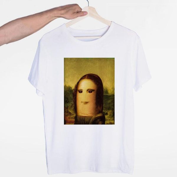 men's t-shirts mona lisa t-shirt o-neck short sleeves summer casual fashion men and women tshirt, White;black
men's t-shirts mona lisa t-shirt o-neck short sleeves summer casual fashion men and women tshirt, White;black