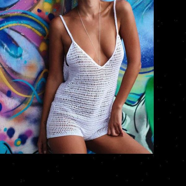 new women suit lace crochet hollow out sets swim wear cover up beach short lady beach wear, Gray
new women suit lace crochet hollow out sets swim wear cover up beach short lady beach wear, Gray