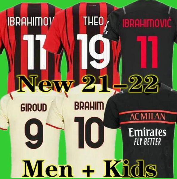 ibrahimovic 21 22 home soccer jerseys player version fans 2021 2022 theo giround rebic tonali romagnoli paqueta away third football shirt me, Black;yellow
ibrahimovic 21 22 home soccer jerseys player version fans 2021 2022 theo giround rebic tonali romagnoli paqueta away third football shirt me, Black;yellow