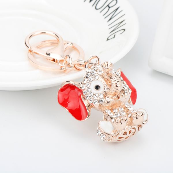 alloy pendant key chains lucky cute elephant crystal pendant keychain women girl purse bag accessories jewelry keyring gifts, Silver
alloy pendant key chains lucky cute elephant crystal pendant keychain women girl purse bag accessories jewelry keyring gifts, Silver