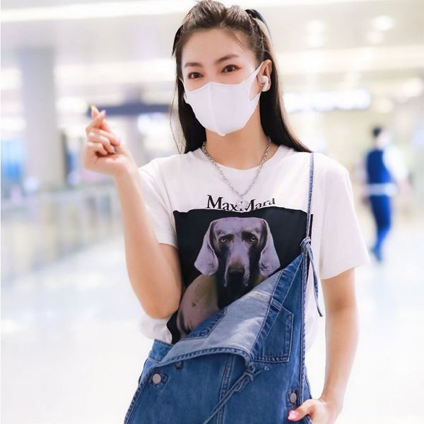 fashion summer men and womens t-shirts dogs heads print short-sleeved cotton crew neck, White;black
fashion summer men and womens t-shirts dogs heads print short-sleeved cotton crew neck, White;black