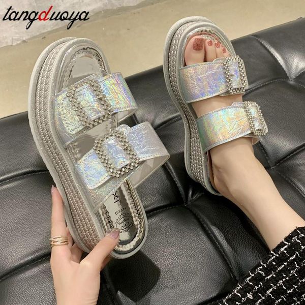 slippers women summer sandals flats shoes woman party plus size shiny crystal slides sandalias mujer sapato feminino, Black
slippers women summer sandals flats shoes woman party plus size shiny crystal slides sandalias mujer sapato feminino, Black