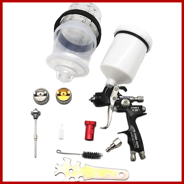 spray gun with 1.3 and 1.7mm car paint gun with 600cc mix tank and adpater varnish paint sprayer /air spray gun/air tools
spray gun with 1.3 and 1.7mm car paint gun with 600cc mix tank and adpater varnish paint sprayer /air spray gun/air tools