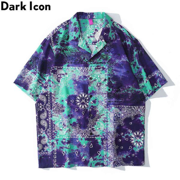 purple tie dyeing hawaiian shirts men summer street fashion men's polo shirt man blouse 210603, White;black
purple tie dyeing hawaiian shirts men summer street fashion men's polo shirt man blouse 210603, White;black