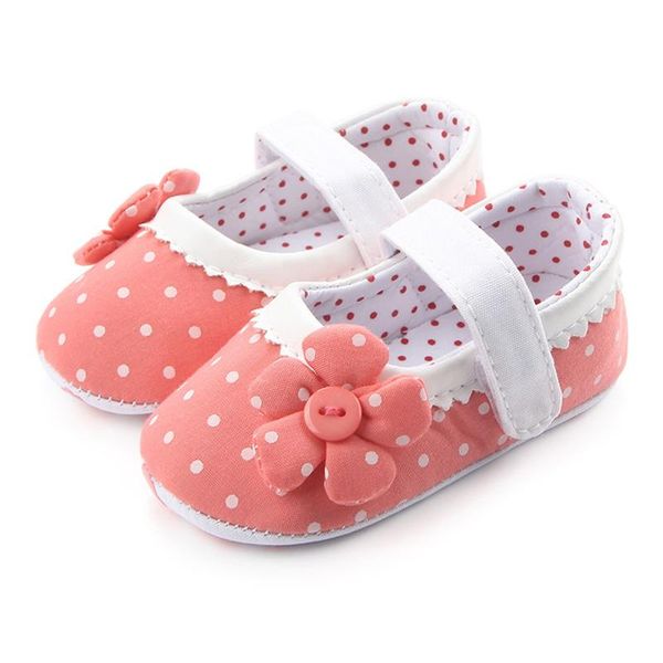 first walkers adorable toddler infant born baby girl flower dot shoes crib size 0-18 months wave magic sticker
first walkers adorable toddler infant born baby girl flower dot shoes crib size 0-18 months wave magic sticker