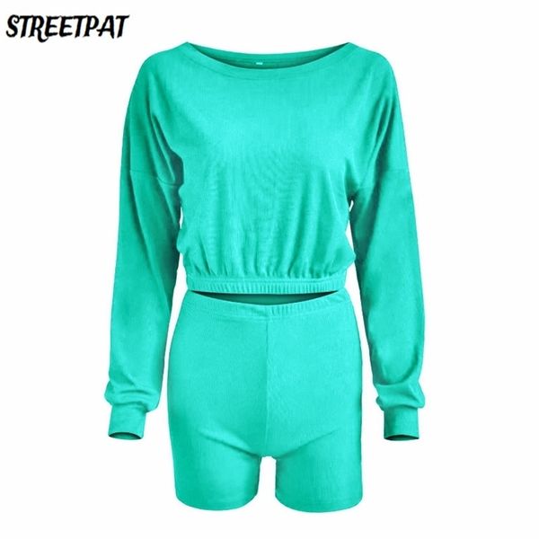 ribbed sport 2 piece sets womens outfits long sleeve crop + elastic biker shorts sets casual tracksuit fitness sweatsuit 210819, White
ribbed sport 2 piece sets womens outfits long sleeve crop + elastic biker shorts sets casual tracksuit fitness sweatsuit 210819, White