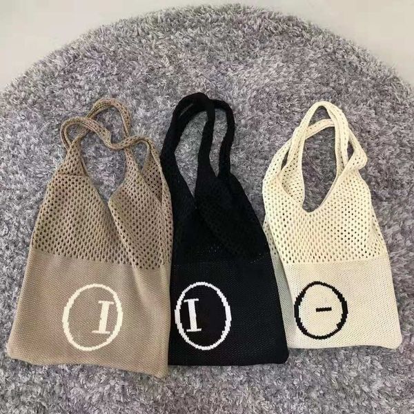 designer shoulder bags hollow knit mesh bag large shopping handbag women's casual pure color bag
designer shoulder bags hollow knit mesh bag large shopping handbag women's casual pure color bag