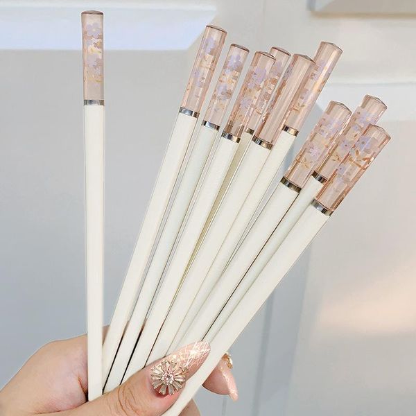 chopsticks 1 double high temperature resistant creative web celebrity amber alloy anti-slip japanese cute
chopsticks 1 double high temperature resistant creative web celebrity amber alloy anti-slip japanese cute