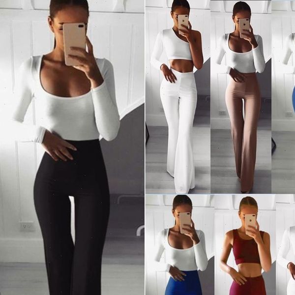 fashion women flare pants solid wide leg stretch straight flared ladies trousers bell bottom long pants, Black;white
fashion women flare pants solid wide leg stretch straight flared ladies trousers bell bottom long pants, Black;white