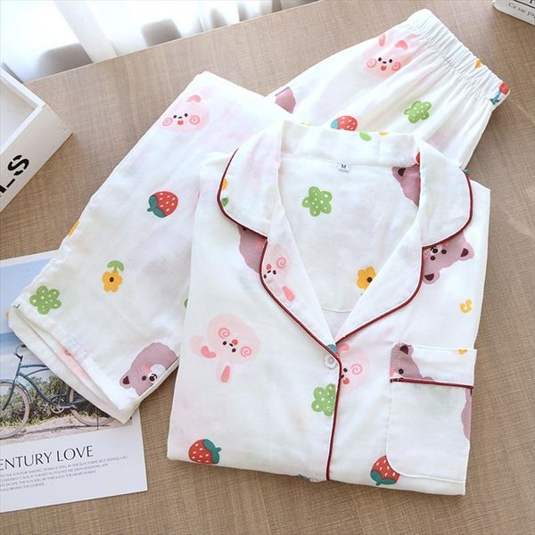 sweet lovely ruffles home women sleepwear clothes cotton pajamas set student loose gauze female autumn long sleeve homewear, Black;red
sweet lovely ruffles home women sleepwear clothes cotton pajamas set student loose gauze female autumn long sleeve homewear, Black;red