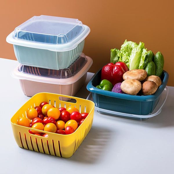 storage bottles & jars refrigerator drain basket fruit vegetable washing tray with lid containers refrige fresh-keeping organizers
storage bottles & jars refrigerator drain basket fruit vegetable washing tray with lid containers refrige fresh-keeping organizers