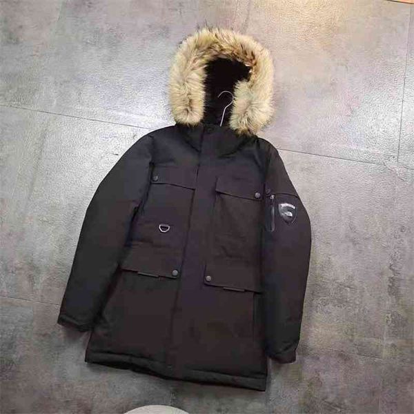 tnf beijia 2021 winter new thickened zipper wool collar medium and long down jacket women's coat, Black
tnf beijia 2021 winter new thickened zipper wool collar medium and long down jacket women's coat, Black