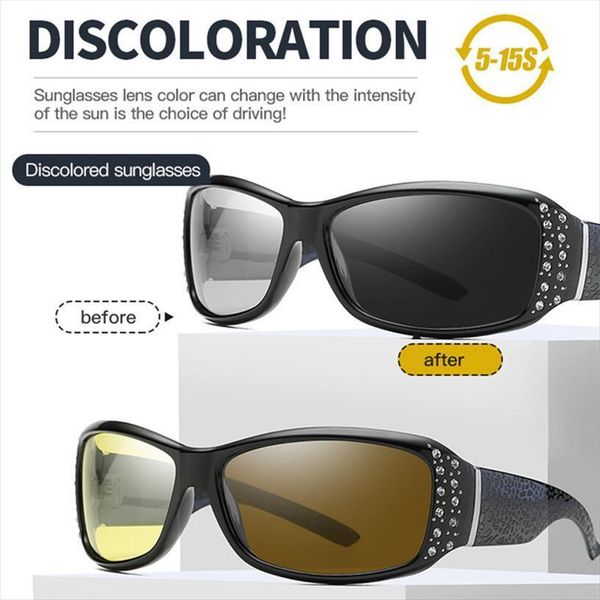 retro women sunglasses polarized driving pchromic day night vision goggle glasses with diamond uv400 eyewear s8846, White;black
retro women sunglasses polarized driving pchromic day night vision goggle glasses with diamond uv400 eyewear s8846, White;black