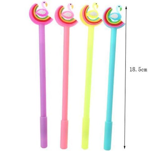 1pcs new flamingo 0.5mm nice novelty paper gel pen student black writing pennen kawaii school supplies
1pcs new flamingo 0.5mm nice novelty paper gel pen student black writing pennen kawaii school supplies
