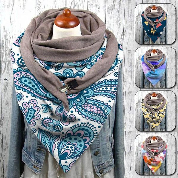 scarves women cute printing scarf lady fashion multicolor winter warm casual soft shawl button wraps dustproof cover, Blue;gray
scarves women cute printing scarf lady fashion multicolor winter warm casual soft shawl button wraps dustproof cover, Blue;gray