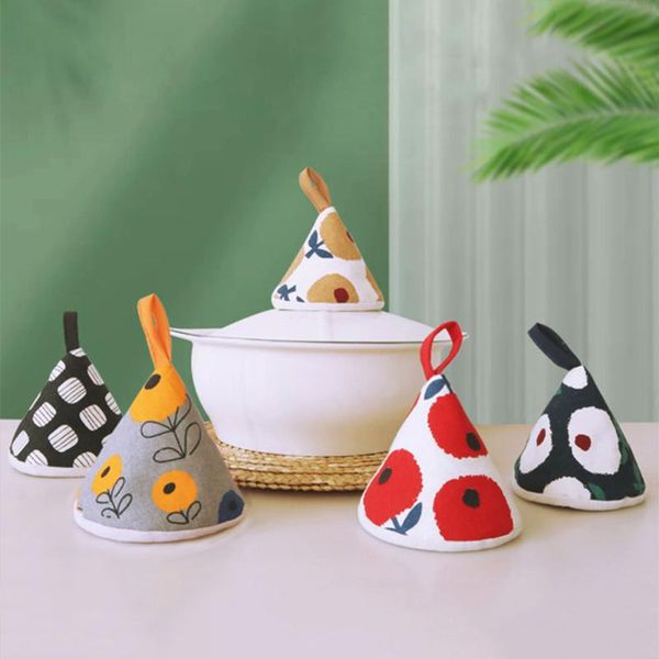 mats & pads japanese style heat resistant fabric kitchen anti-scalding triangle pot handle cap thermal insulation gloves bakeware tool
mats & pads japanese style heat resistant fabric kitchen anti-scalding triangle pot handle cap thermal insulation gloves bakeware tool
