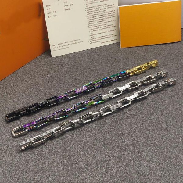link, chain luxury jewelry titanium steel bracelet for man anti-fading metal creative decoration accessory gift wholesale, Black
link, chain luxury jewelry titanium steel bracelet for man anti-fading metal creative decoration accessory gift wholesale, Black