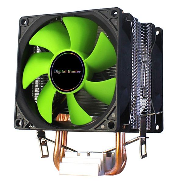 2 heatpipes cpu cooler radiator wind cooling 3pin pwm for intel 1150 1155 1156 1366 2011 x79 x99 am2/am3/am4 ventilador
2 heatpipes cpu cooler radiator wind cooling 3pin pwm for intel 1150 1155 1156 1366 2011 x79 x99 am2/am3/am4 ventilador