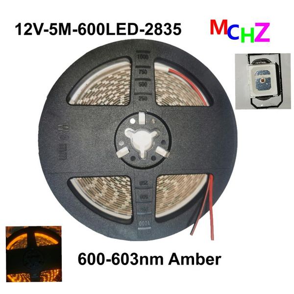 new smd 2835 dc12v rgb led strip light 5m 120leds/m no waterproof tape flexible diode ribbon amber 600nm 605nm
new smd 2835 dc12v rgb led strip light 5m 120leds/m no waterproof tape flexible diode ribbon amber 600nm 605nm