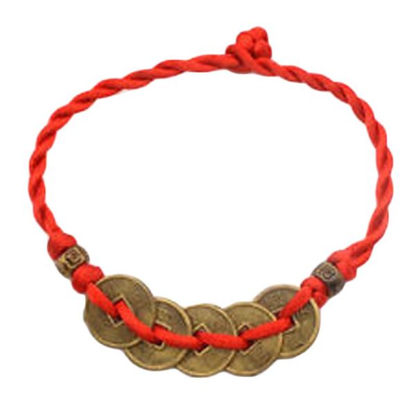 charm bracelets adjustable red string braided friendship for men women copper cash coins bracelet wholesale, Golden;silver 
charm bracelets adjustable red string braided friendship for men women copper cash coins bracelet wholesale, Golden;silver