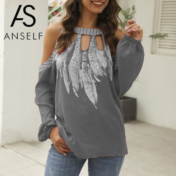 women's blouses & shirts women 3xl 5xl plus size casual loose chiffon shirt o-neck long sleeve hollow out off the shoulder ladies tuni, White 
women's blouses & shirts women 3xl 5xl plus size casual loose chiffon shirt o-neck long sleeve hollow out off the shoulder ladies tuni, White