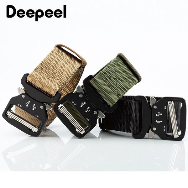 belts deepeel 1pc 3.8cm*115/125/135cm outdoor tactical belt quick release buckle nylon webbing leisure jeans waistband yb256, Black;brown
belts deepeel 1pc 3.8cm*115/125/135cm outdoor tactical belt quick release buckle nylon webbing leisure jeans waistband yb256, Black;brown