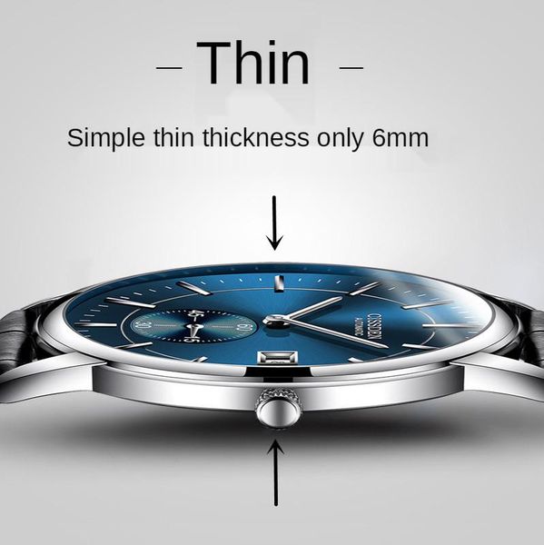 wristwatches ultra-thin automatic mechanical watch men business strap is waterproof, Slivery;brown
wristwatches ultra-thin automatic mechanical watch men business strap is waterproof, Slivery;brown