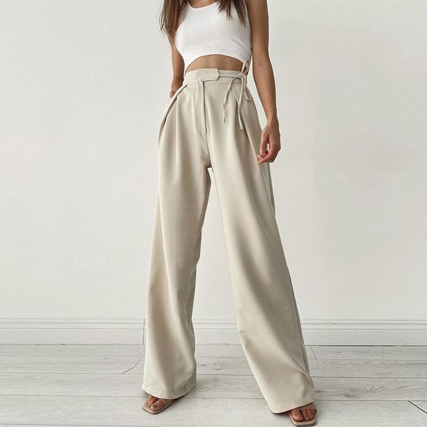 women's pants & capris nshypoi 2021 autumn and winter temperament bandage wide-leg high-waist loose dress casual suit, Black;white
women's pants & capris nshypoi 2021 autumn and winter temperament bandage wide-leg high-waist loose dress casual suit, Black;white