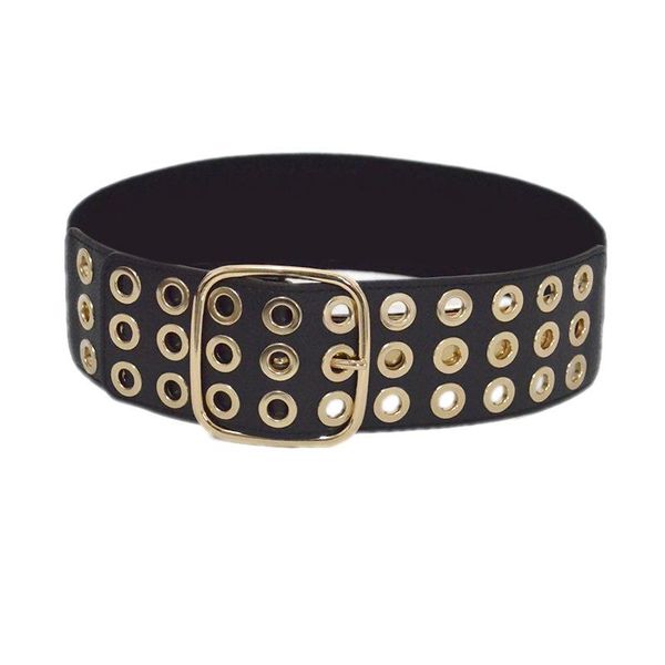 belts hollow pins elastic women corset square buckle wide for dress coat fashion all-match female waistband, Black;brown
belts hollow pins elastic women corset square buckle wide for dress coat fashion all-match female waistband, Black;brown