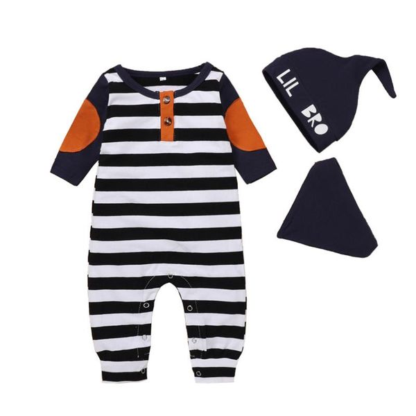 clothing sets sagace 0-12m baby patch printed striped button down hatsuit + hat saliva towel dark blue born infant, White
clothing sets sagace 0-12m baby patch printed striped button down hatsuit + hat saliva towel dark blue born infant, White