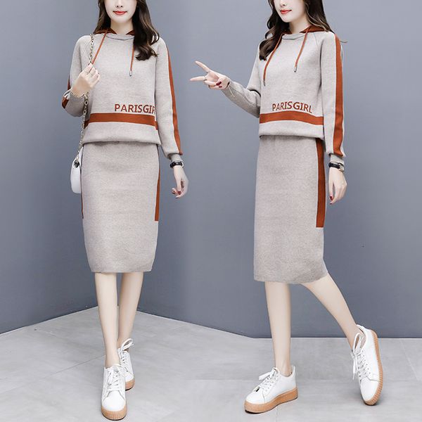 ladies fashion new knitted shirt skirt and winter the newly released woman fine hip package occasional 2-set of 8fp9, White
ladies fashion new knitted shirt skirt and winter the newly released woman fine hip package occasional 2-set of 8fp9, White