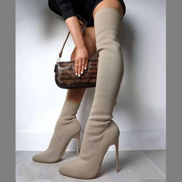 boots 2021 women knee-high lace up high heels shoes winter warm size 36-43 fashion, Black
boots 2021 women knee-high lace up high heels shoes winter warm size 36-43 fashion, Black