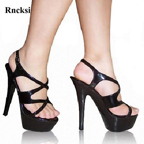 sandals rncksi wedding party straps women spring fashion high-heeled 15 cm high heels with platform pole dance, Black
sandals rncksi wedding party straps women spring fashion high-heeled 15 cm high heels with platform pole dance, Black