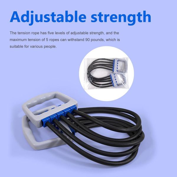 resistance bands multifunctional adjustable chest expander hand exerciser fitness tool muscle training rubber elastic sports body building
resistance bands multifunctional adjustable chest expander hand exerciser fitness tool muscle training rubber elastic sports body building