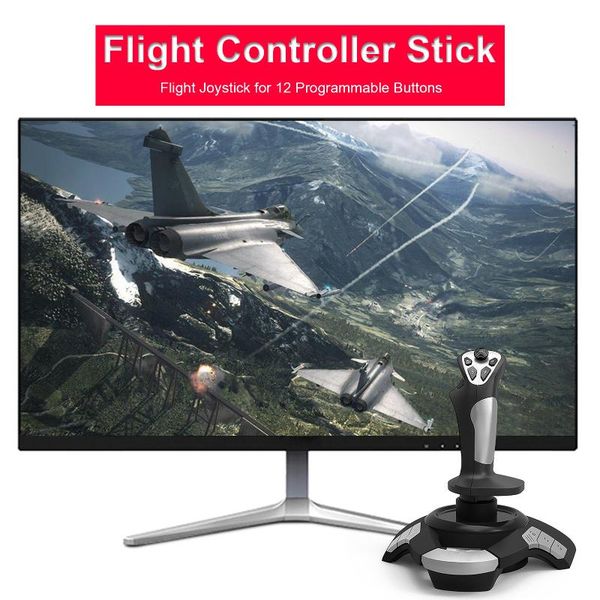 flight controller stick multifunctional flight joystick simulated controller joystick dc 5v pc stick dropshipping
flight controller stick multifunctional flight joystick simulated controller joystick dc 5v pc stick dropshipping