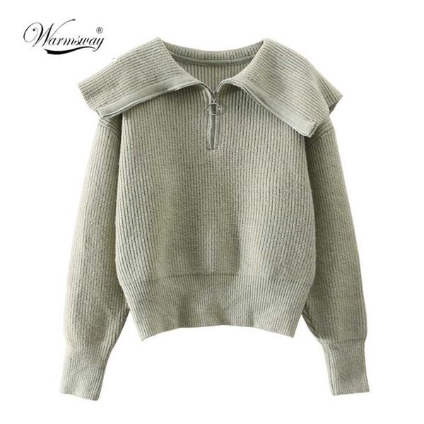 fall winter ly women short sweater fashion ladies knitted sweaters long sleeve zipper pullovers female c-039 211217, White;black
fall winter ly women short sweater fashion ladies knitted sweaters long sleeve zipper pullovers female c-039 211217, White;black