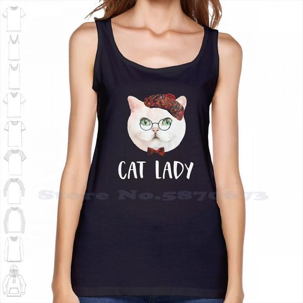 cute chubby cat lady black white sleeveless tank men women awesome birthday funny, White;black
cute chubby cat lady black white sleeveless tank men women awesome birthday funny, White;black