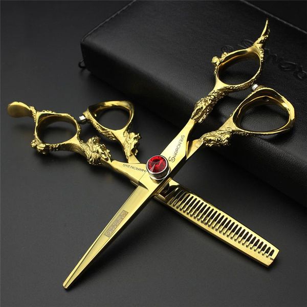 hair scissors cool gold double faucet 6/5.5 inch professional cutting and thinning hairdresser special modeling tools
hair scissors cool gold double faucet 6/5.5 inch professional cutting and thinning hairdresser special modeling tools