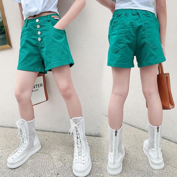 shorts korean green for kids girls solid color teenage button pants fashion summer children's clothes 6 8 10 12 14years 2021, Black
shorts korean green for kids girls solid color teenage button pants fashion summer children's clothes 6 8 10 12 14years 2021, Black