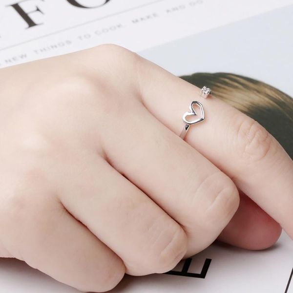 wedding rings fefiday luxury love engagement finger women's heart ring female gift fashion marriage jewelry with stones, Slivery;golden
wedding rings fefiday luxury love engagement finger women's heart ring female gift fashion marriage jewelry with stones, Slivery;golden