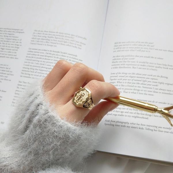 cluster rings real 925 sterling silver vintage thai maria ring virgin mary portrait for women retro riligious bague, Golden;silver
cluster rings real 925 sterling silver vintage thai maria ring virgin mary portrait for women retro riligious bague, Golden;silver