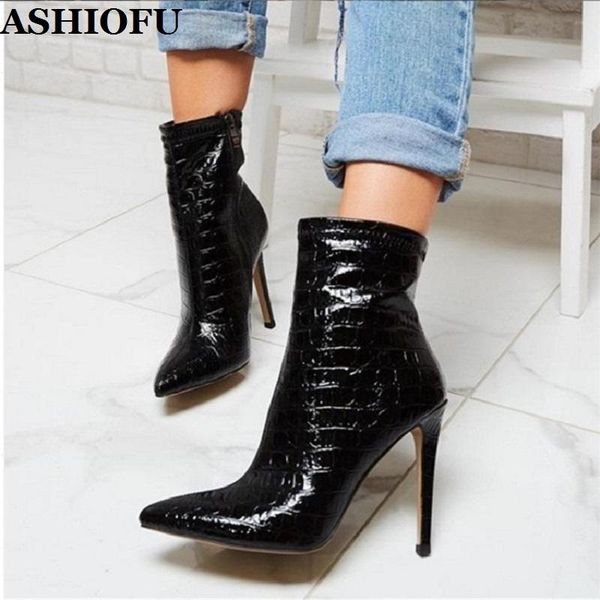 boots ashiofu arrival ladies high heel classic party prom dress ankle stiletto large size evening fashion, Black
boots ashiofu arrival ladies high heel classic party prom dress ankle stiletto large size evening fashion, Black