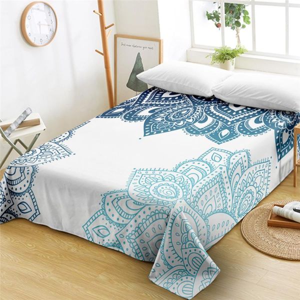 sheets & sets mandala flat sheet floral bedspread boho blue bed linen bohemian flower home textiles sabanas cama 1pc
sheets & sets mandala flat sheet floral bedspread boho blue bed linen bohemian flower home textiles sabanas cama 1pc