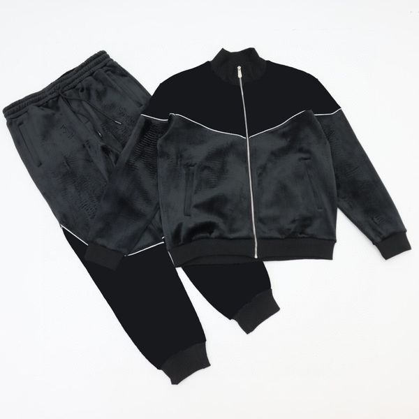 designer mens tracksuit sets luxury brand sports suit men hoodies jackets tracksuits velvet fabric contrast printing jogger suits jacket pan, Gray
designer mens tracksuit sets luxury brand sports suit men hoodies jackets tracksuits velvet fabric contrast printing jogger suits jacket pan, Gray