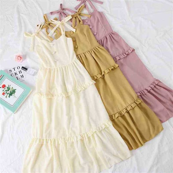women sweet dress summer spaghetti strap bandage bow dresses elegant ladies a line loose long robe vestidos mujer 210525, Black;gray
women sweet dress summer spaghetti strap bandage bow dresses elegant ladies a line loose long robe vestidos mujer 210525, Black;gray