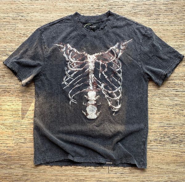 t shirt short sleeve crew neck ribs vertebrae black vintage men women printed hip hop t-shirt tees real pics, White;black
t shirt short sleeve crew neck ribs vertebrae black vintage men women printed hip hop t-shirt tees real pics, White;black