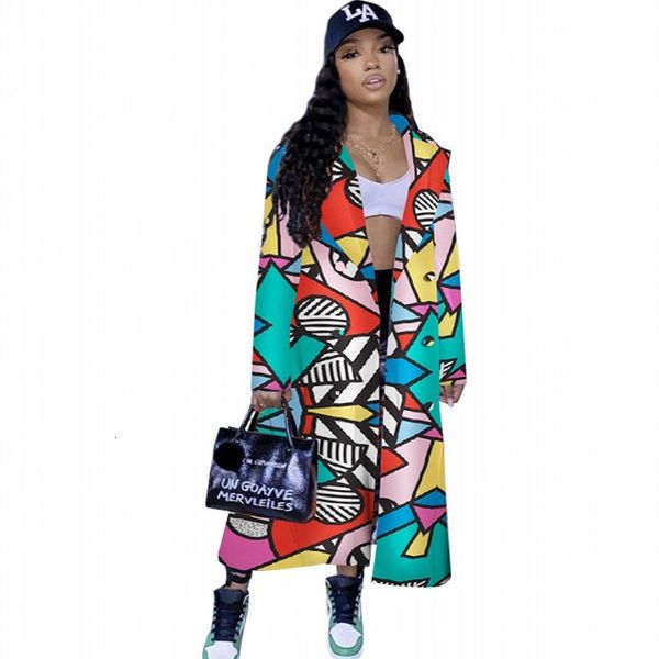 colored mode geometry printing women's jackets full sleeve with cleavage v long coat outerwear fall new female streetwear trench rp7g, Tan;black
colored mode geometry printing women's jackets full sleeve with cleavage v long coat outerwear fall new female streetwear trench rp7g, Tan;black