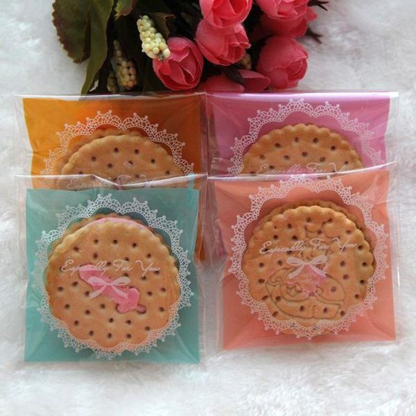 gift wrap 100pcs 4colors lace and bow cookies biscuits bags self-adhesive wedding cellophane bag cake candy
gift wrap 100pcs 4colors lace and bow cookies biscuits bags self-adhesive wedding cellophane bag cake candy