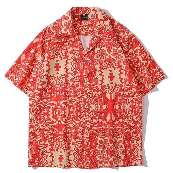 men's casual shirts mens oversize hawaiian print turn-down collar shirt hiphop streetwear male holiday tropical aloha, White;black
men's casual shirts mens oversize hawaiian print turn-down collar shirt hiphop streetwear male holiday tropical aloha, White;black